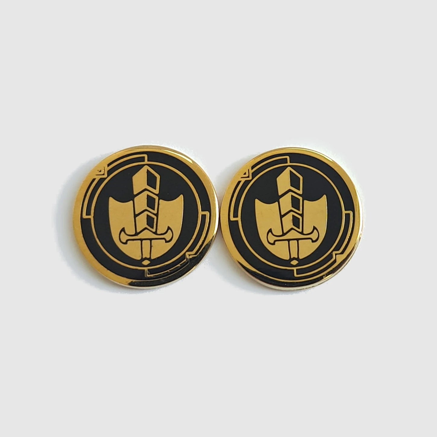 Riftbound TCG compatible Buff Token Set – Blue Oni Games