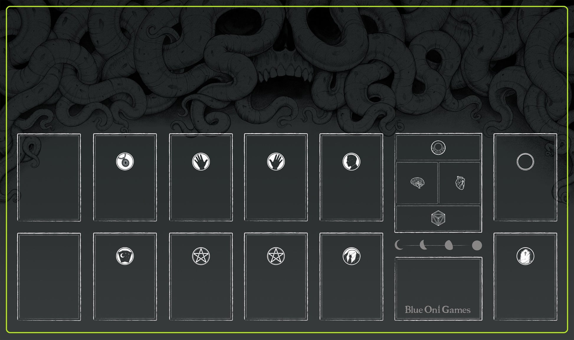 Arkham Horror LCG - Playmat Blue Oni Games Arkham Horror LCG - Playmat Blue Oni Games