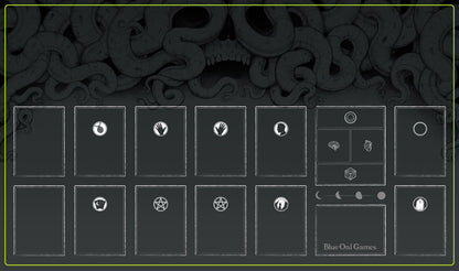 arkham horror card game player mat LCG - Arkham Horror LCG Card Play