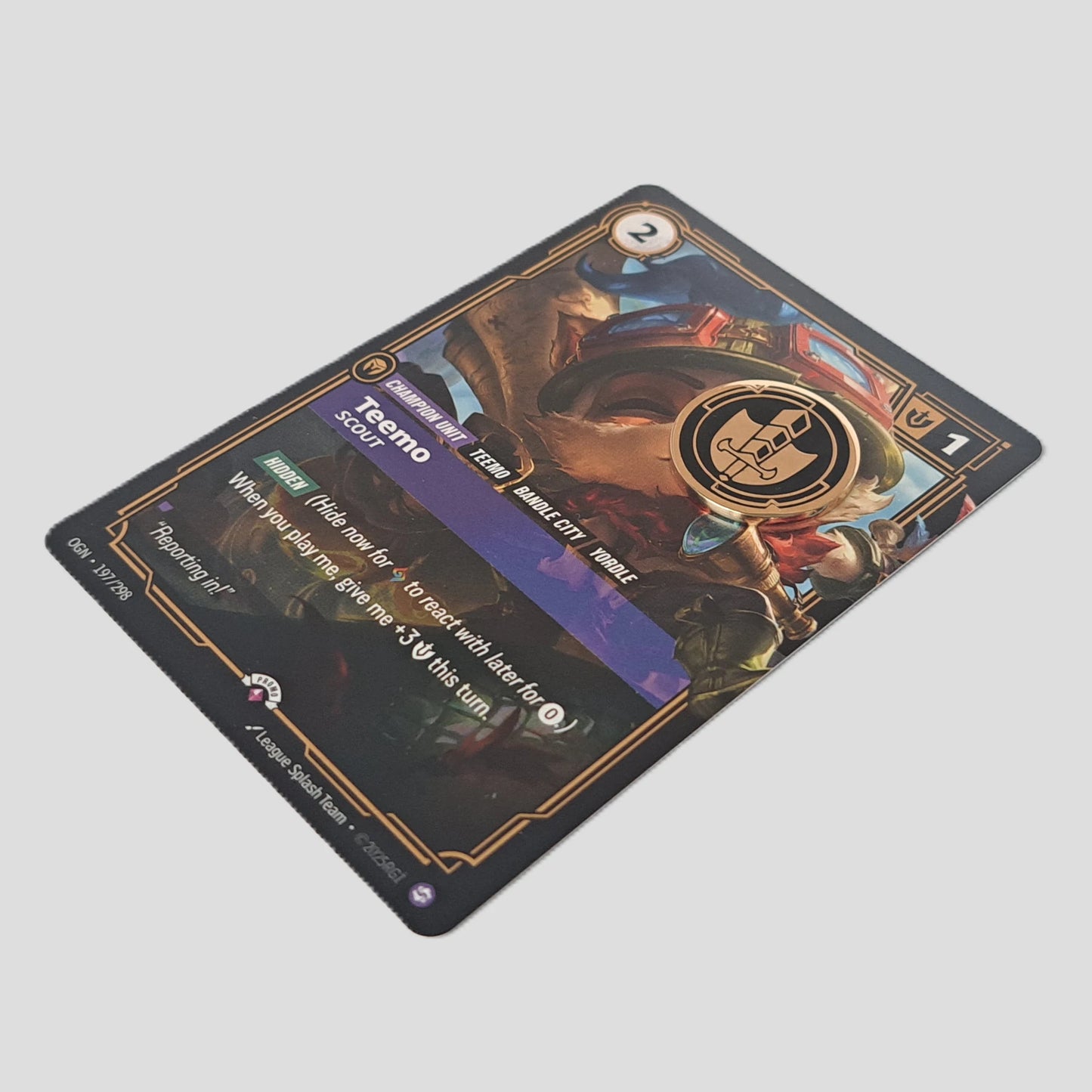 Riftbound TCG compatible Buff Token Set