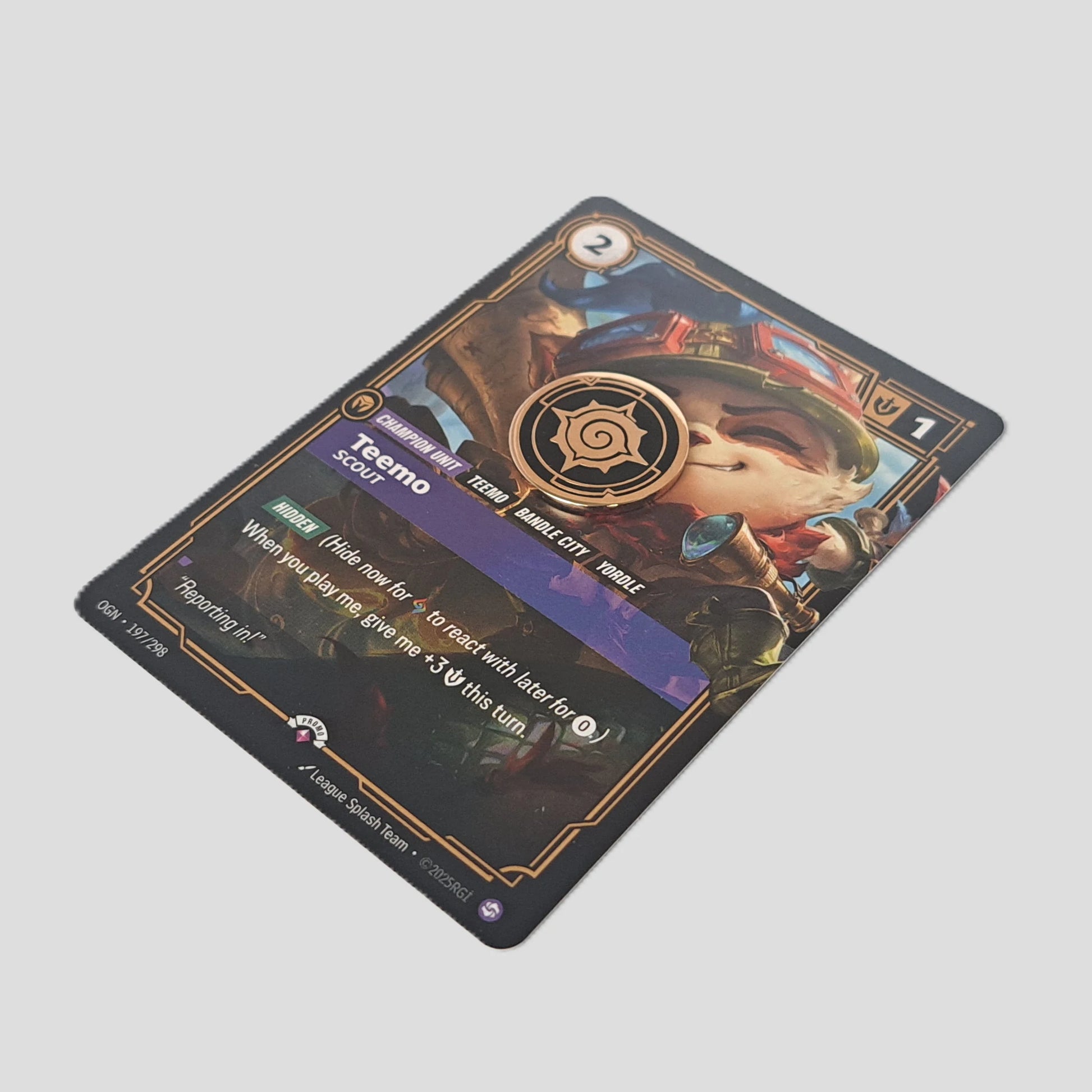 Riftbound TCG compatible Stun Token Set – Blue Oni Games